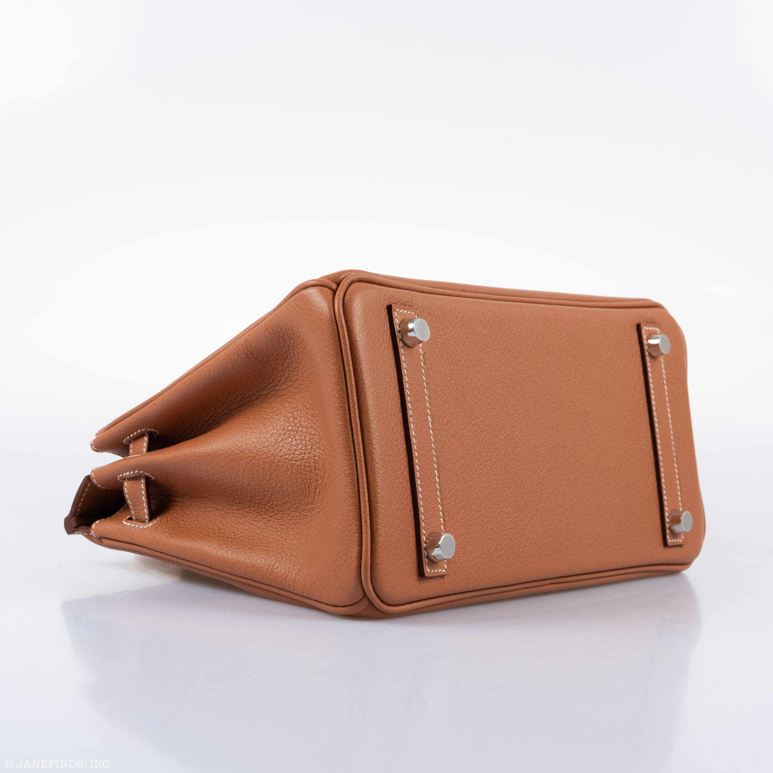 HermÃƒÆ’Ã‚Â¨s Birkin 25 Gold Taurillon Novillo Palladium Hardware