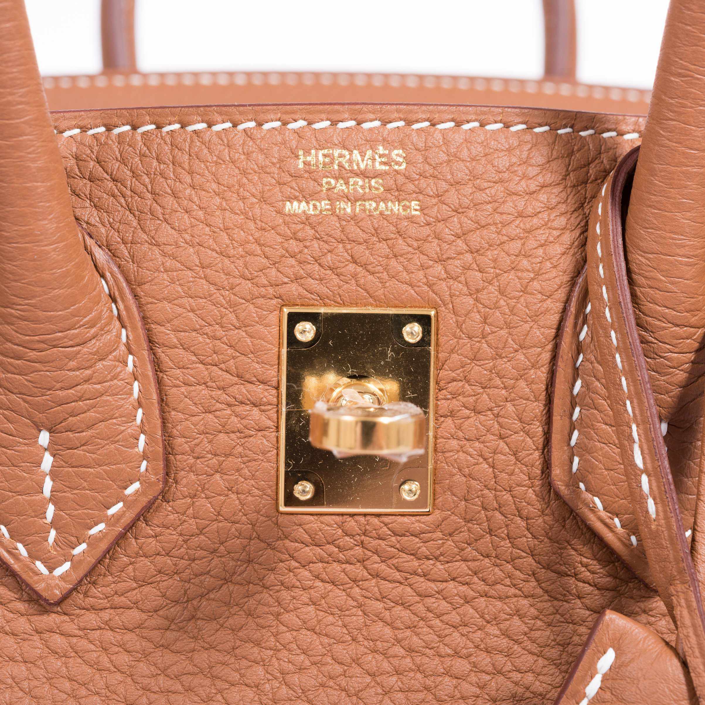 HermÃƒÆ’Ã‚Â¨s Birkin 25 Gold Togo Gold Hardware