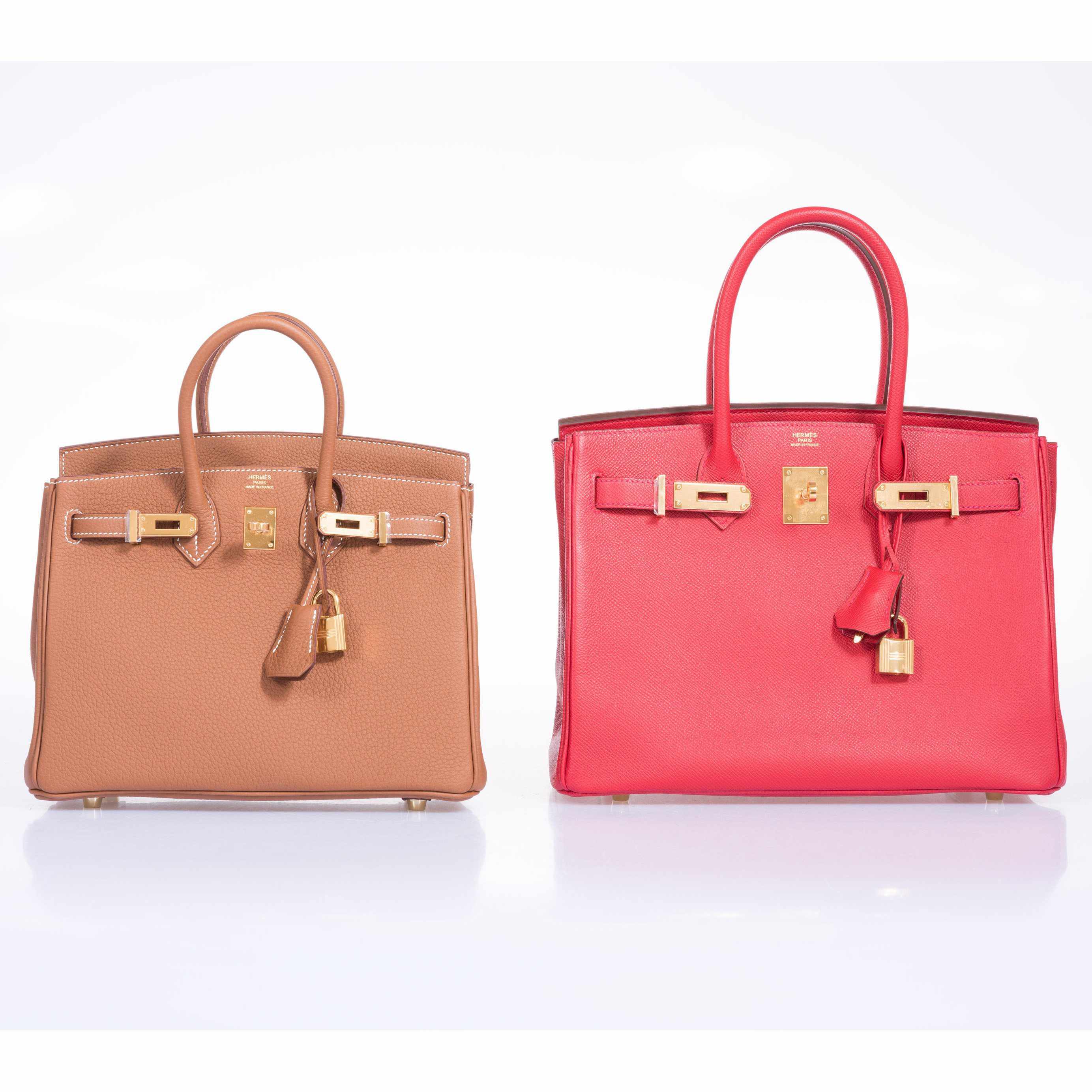 HermÃƒÆ’Ã‚Â¨s Birkin 25 Gold Togo Gold Hardware