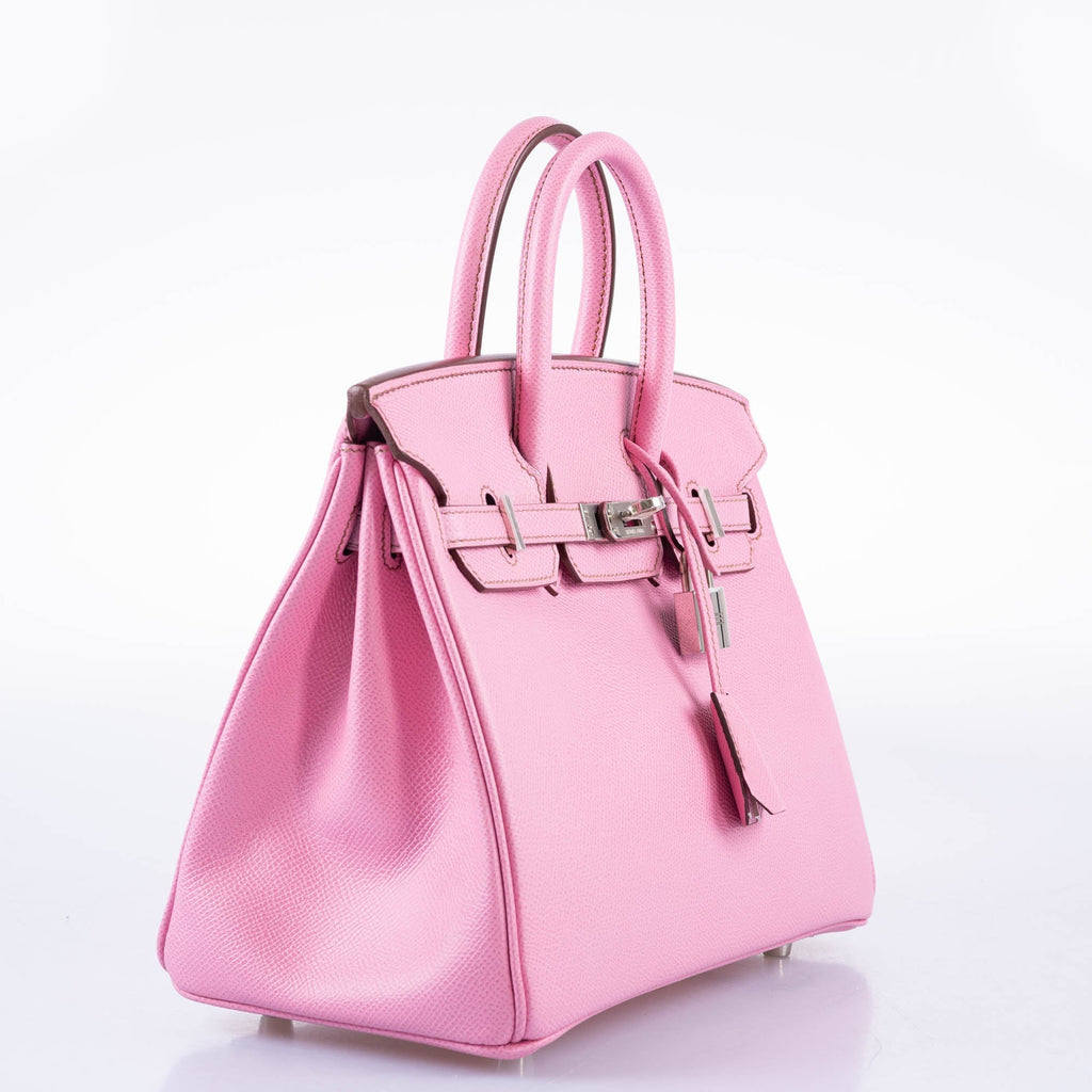 HermÃƒÆ’Ã‚Â¨s Birkin 25 HSS Bubblegum Pink 5P Epsom with Palladium Hardware