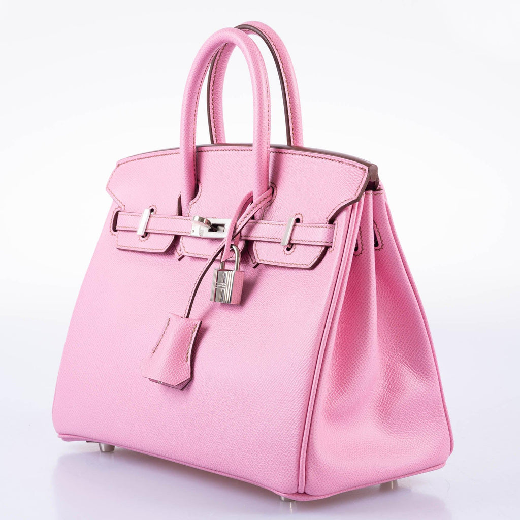 HermÃƒÆ’Ã‚Â¨s Birkin 25 HSS Bubblegum Pink 5P Epsom with Palladium Hardware