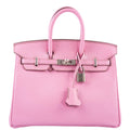 HermÃƒÆ’Ã‚Â¨s Birkin 25 HSS Bubblegum Pink 5P Epsom with Palladium Hardware