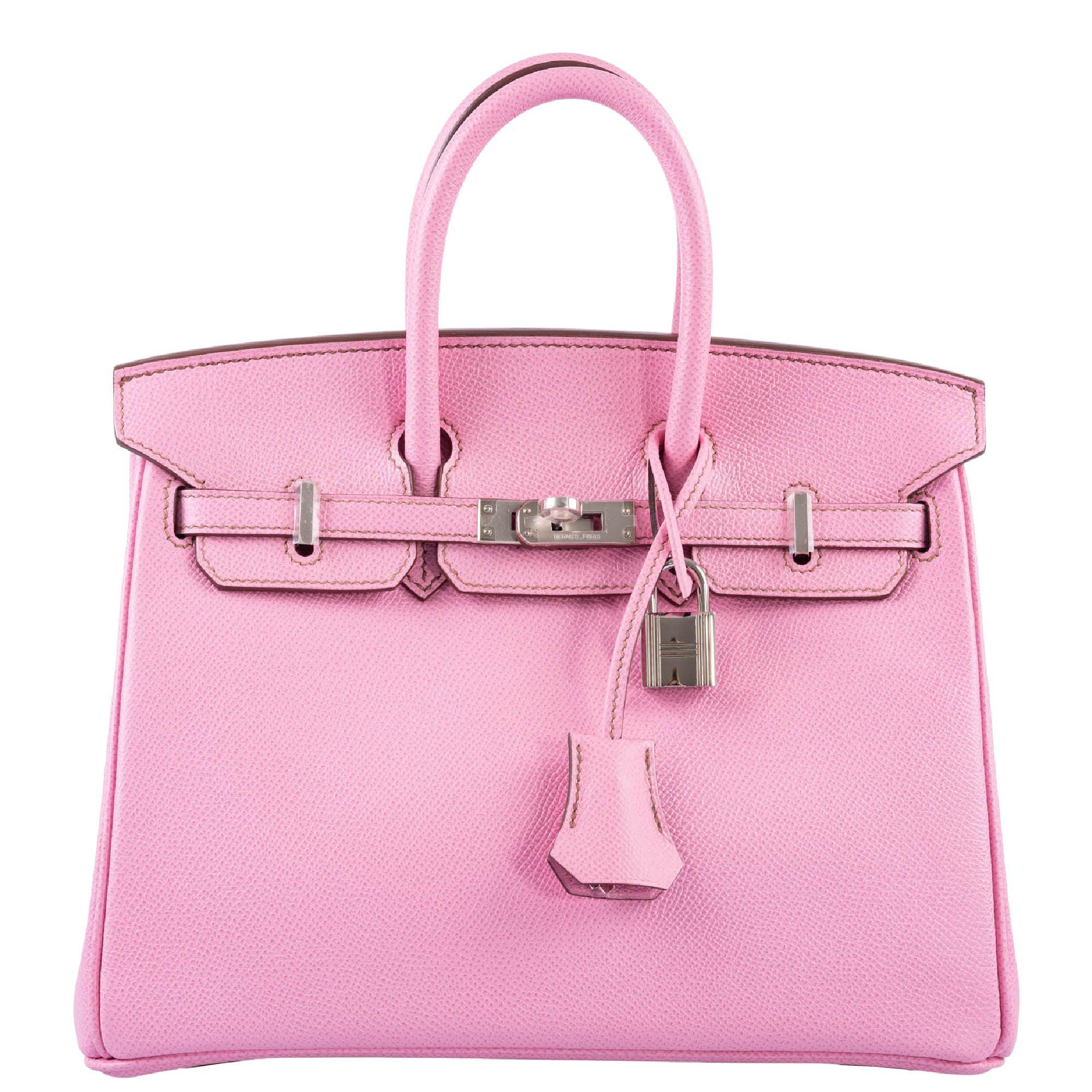 HermÃƒÆ’Ã‚Â¨s Birkin 25 HSS Bubblegum Pink 5P Epsom with Palladium Hardware