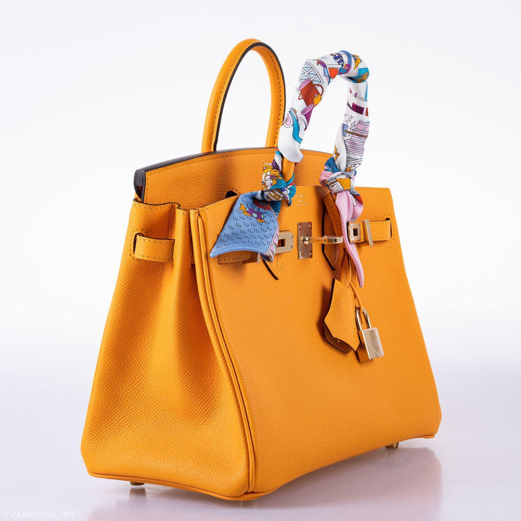 HermÃƒÆ’Ã‚Â¨s Birkin 25 HSS Jaune d'Or Epsom Gold Hardware - 2020, Y