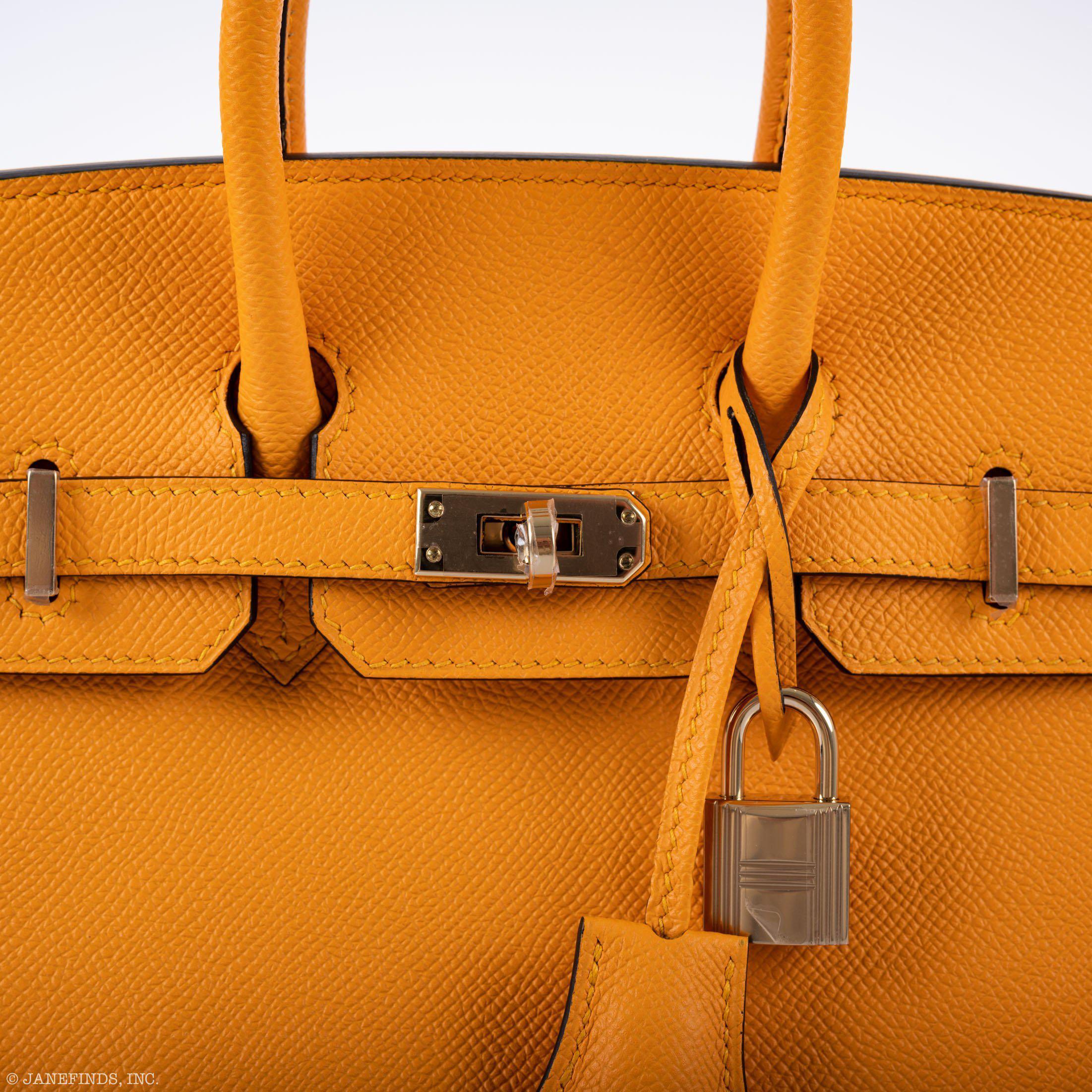 HermÃƒÆ’Ã‚Â¨s Birkin 25 HSS Jaune d'Or Epsom Gold Hardware - 2020, Y