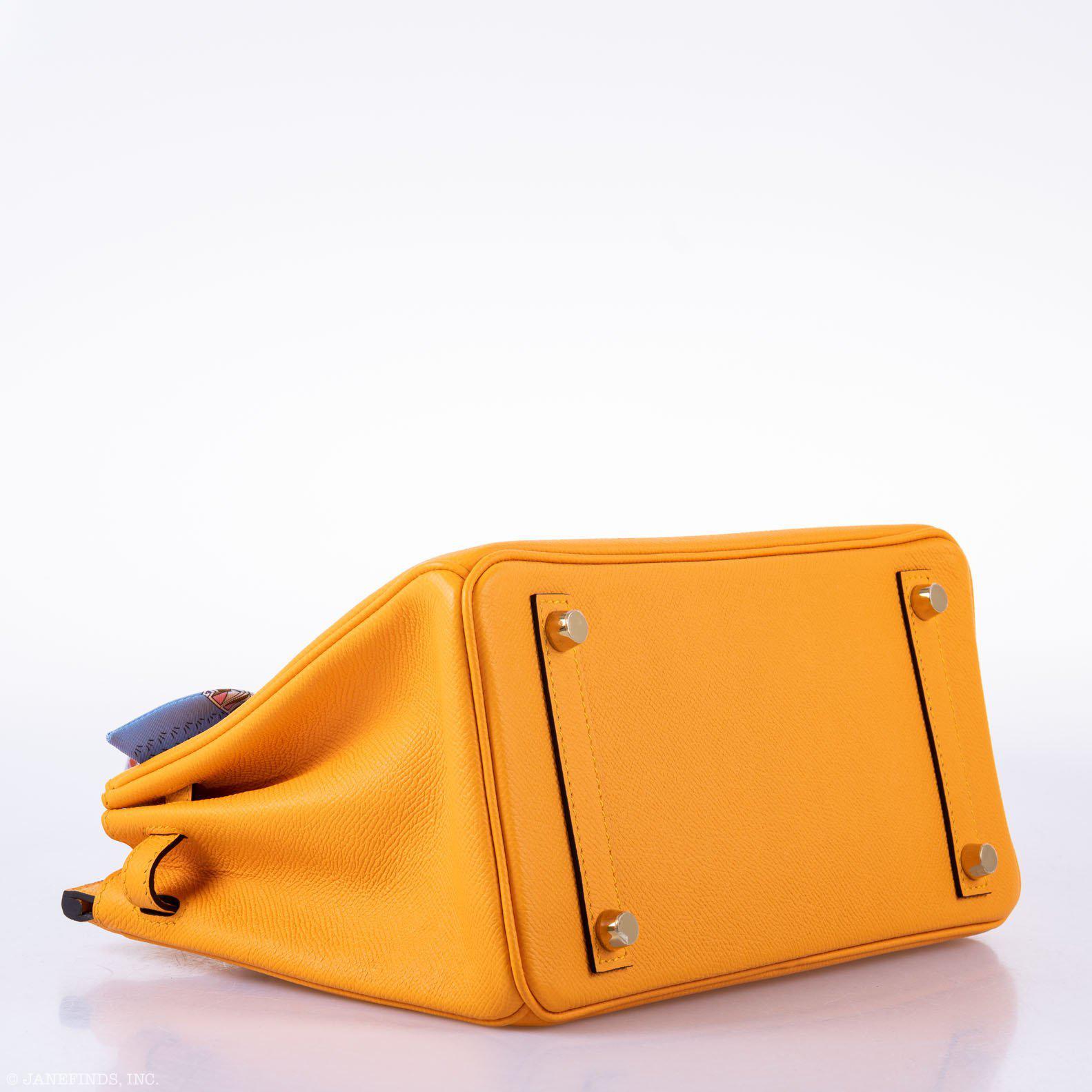 HermÃƒÆ’Ã‚Â¨s Birkin 25 HSS Jaune d'Or Epsom Gold Hardware - 2020, Y