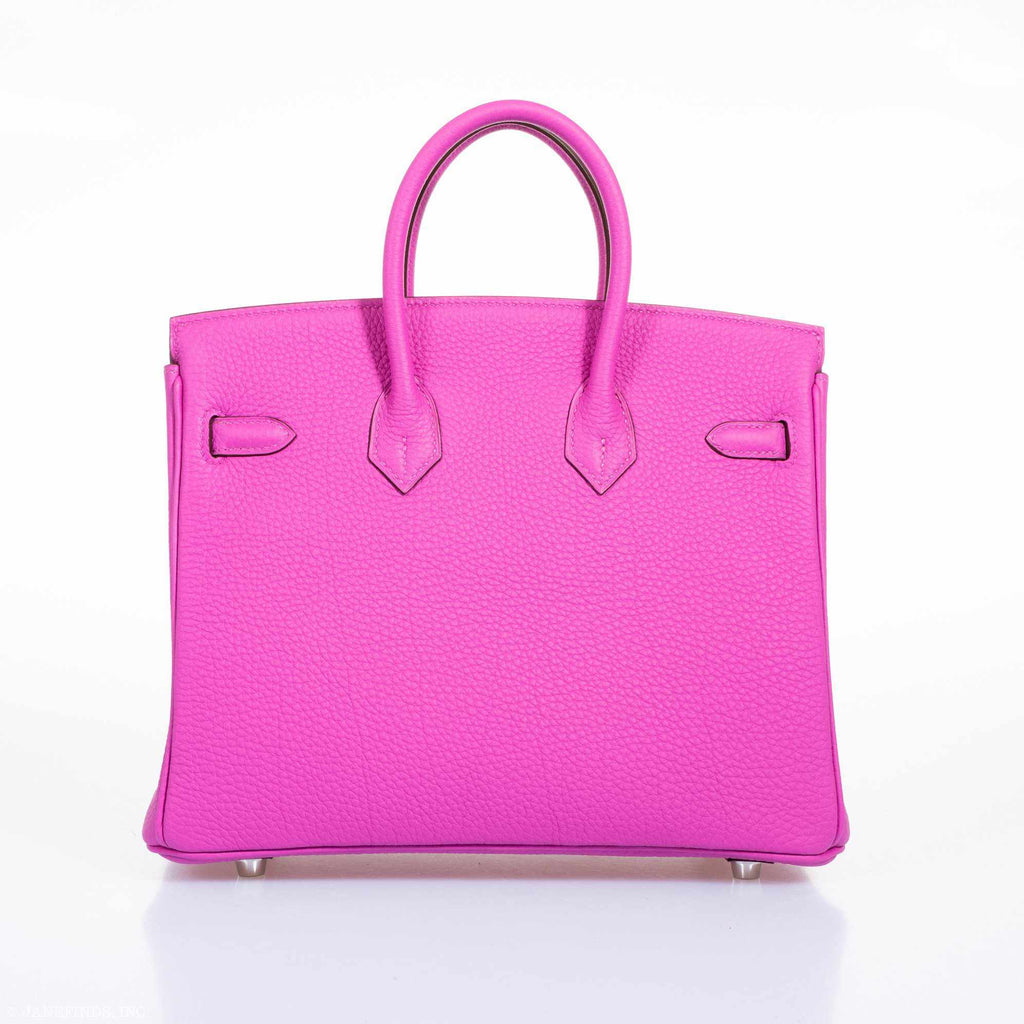HermÃƒÆ’Ã‚Â¨s Birkin 25 Magnolia Togo Palladium Hardware