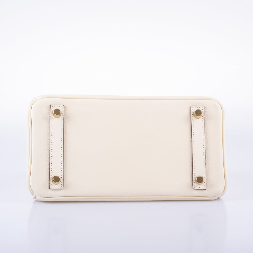 HermÃƒÆ’Ã‚Â¨s Birkin 25 Nata Swift leather Gold Hardware - 2021, Z