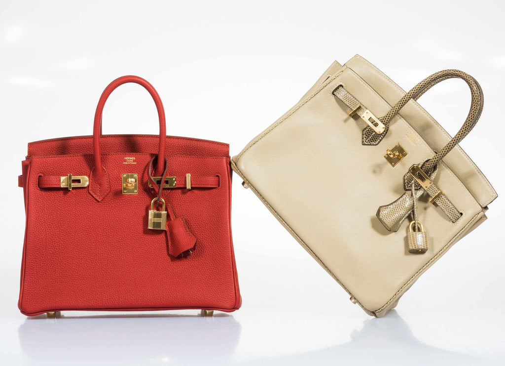 HermÃƒÆ’Ã‚Â¨s Birkin 25 Red Vermillion Togo Gold Hardware