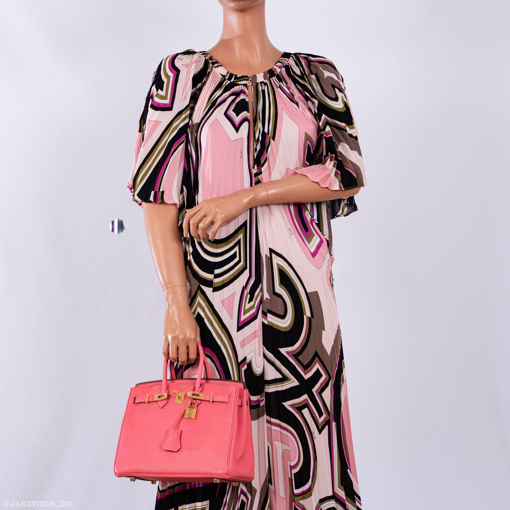HermÃƒÆ’Ã‚Â¨s Birkin 25 Rose Lipstick Togo Gold Hardware - 2013, Q Square