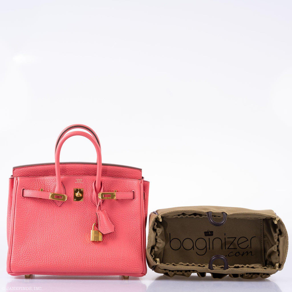 HermÃƒÆ’Ã‚Â¨s Birkin 25 Rose Lipstick Togo Gold Hardware - 2013, Q Square