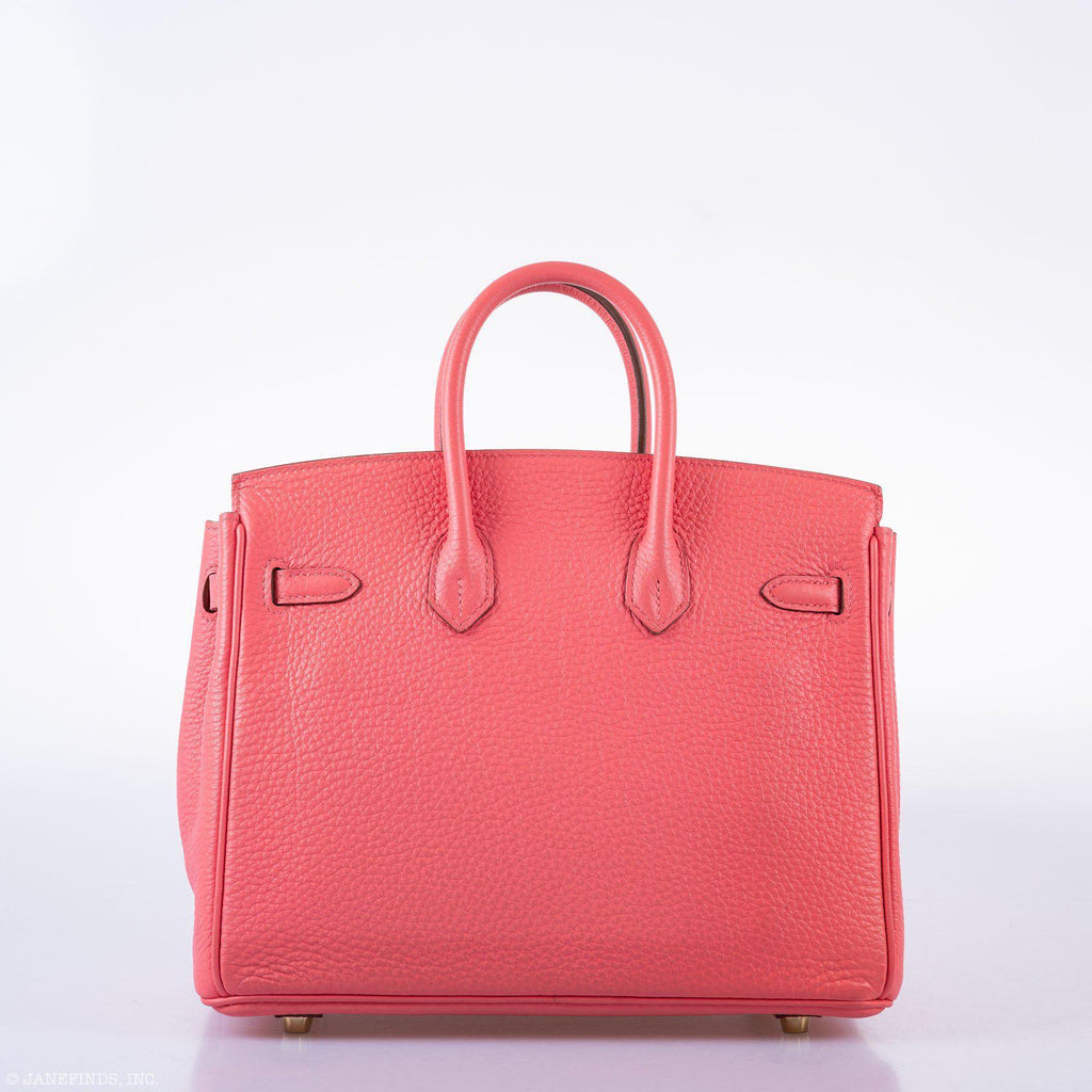 HermÃƒÆ’Ã‚Â¨s Birkin 25 Rose Lipstick Togo Gold Hardware - 2013, Q Square