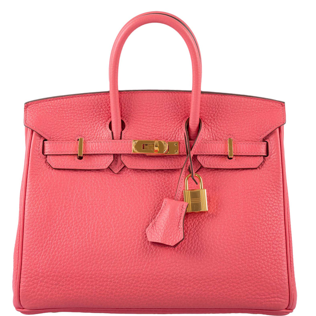 HermÃƒÆ’Ã‚Â¨s Birkin 25 Rose Lipstick Togo Gold Hardware - 2013, Q Square