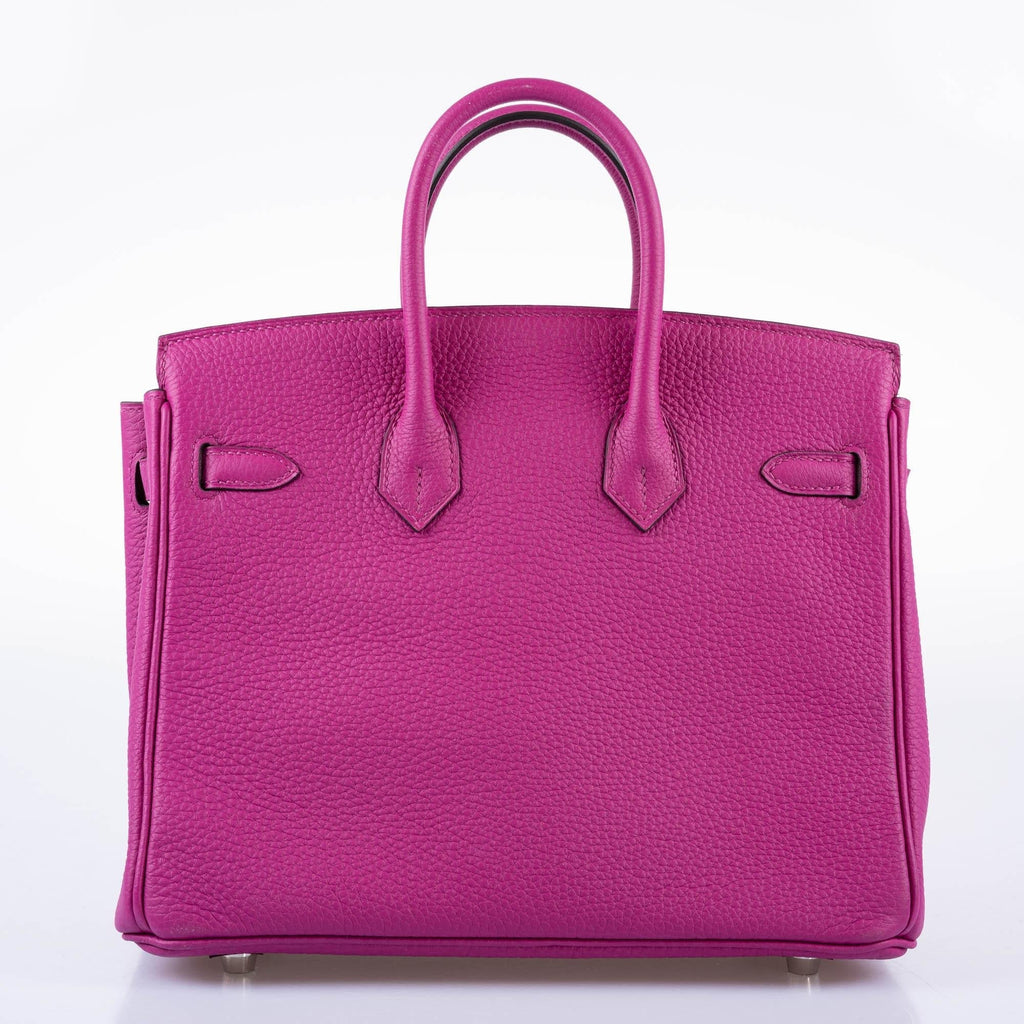 HermÃƒÆ’Ã‚Â¨s Birkin 25 Rose Pourpre Togo with Palladium Hardware - 2017, A