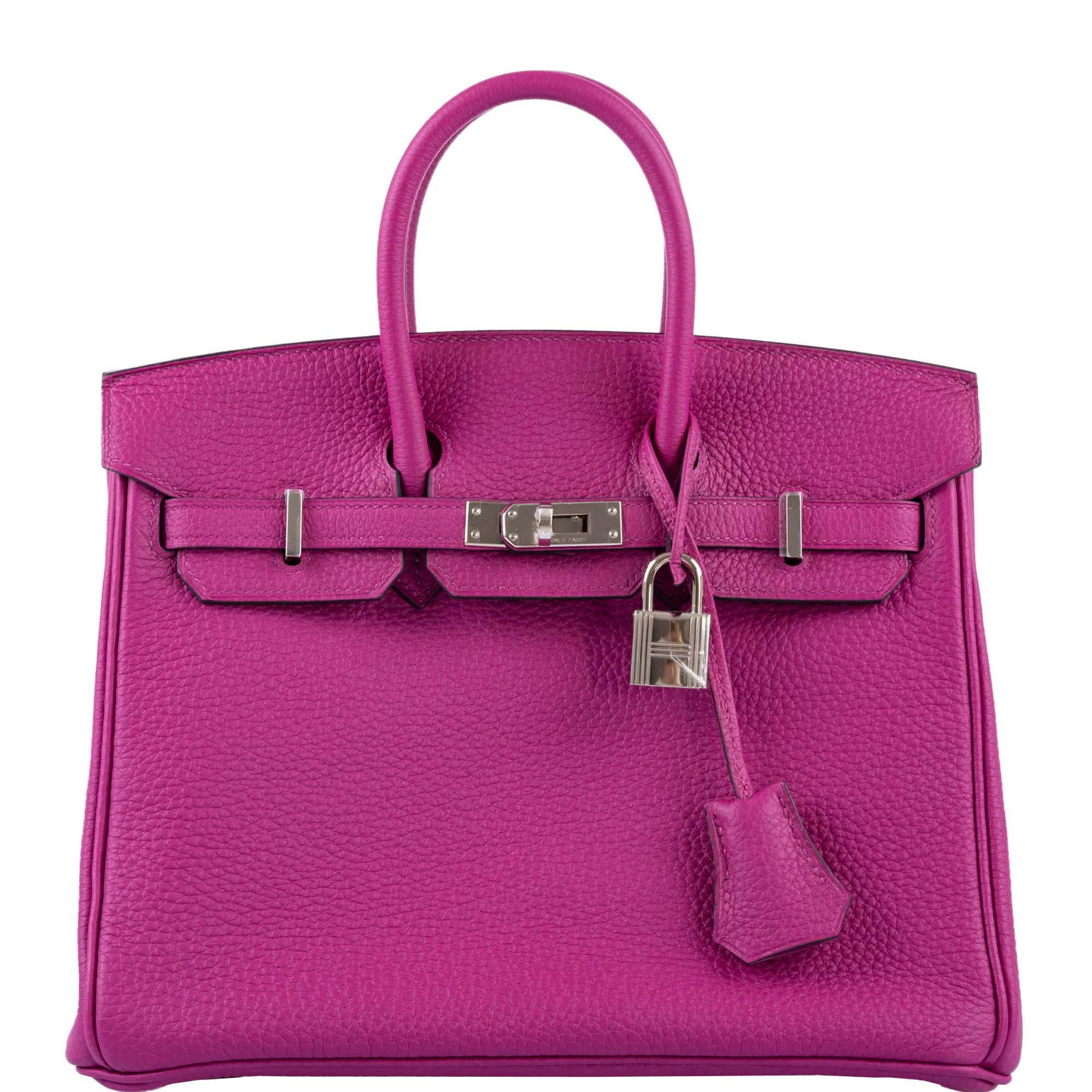 HermÃƒÆ’Ã‚Â¨s Birkin 25 Rose Pourpre Togo with Palladium Hardware - 2017, A