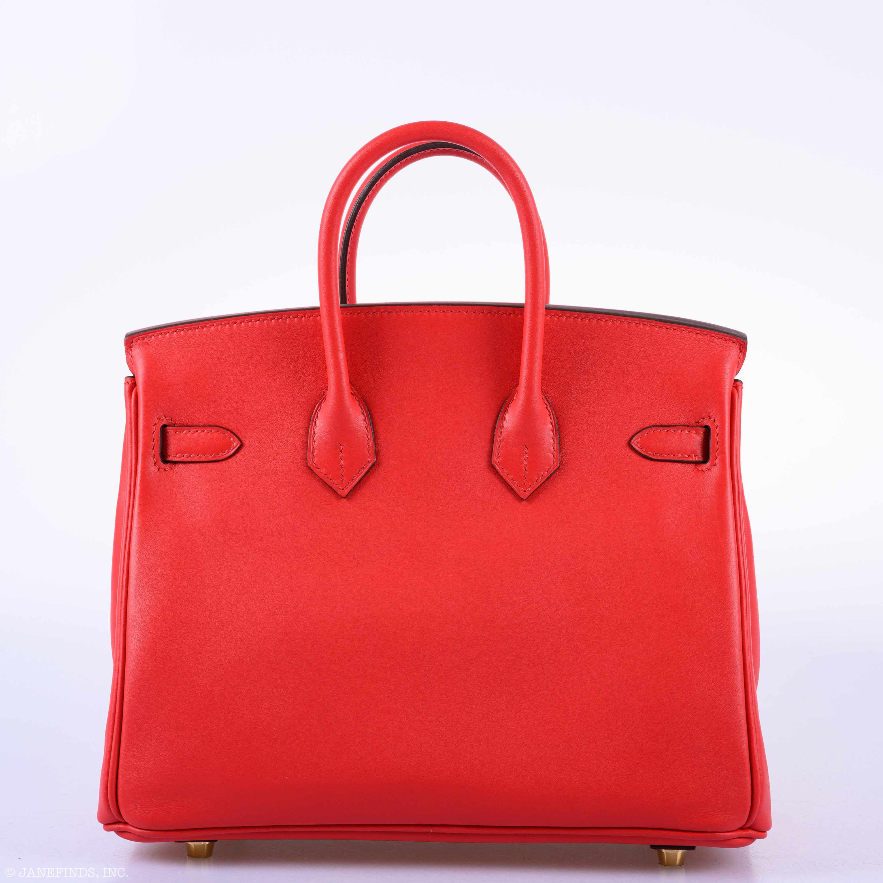 HermÃƒÆ’Ã‚Â¨s Birkin 25 Rouge de Couer Swift leather Gold Hardware - 2019, D