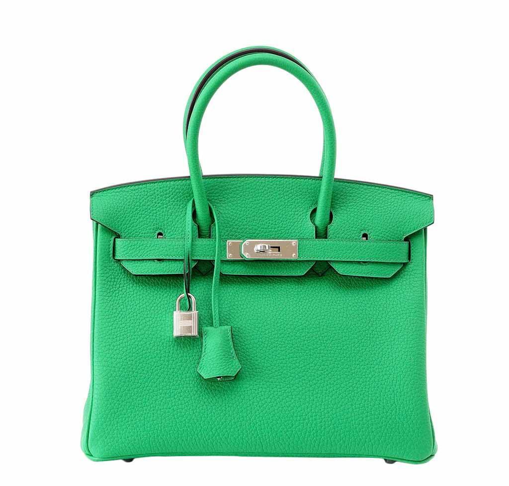 HermÃƒÆ’Ã‚Â¨s Birkin 30 Bamboo PHW
