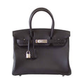 HermÃƒÆ’Ã‚Â¨s Birkin 30 Bag Black Chevre PHW