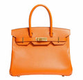 HermÃƒÆ’Ã‚Â¨s Birkin 30 Bag Orange GHW