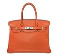 HermÃƒÆ’Ã‚Â¨s Birkin 30 Feu Orange Bag