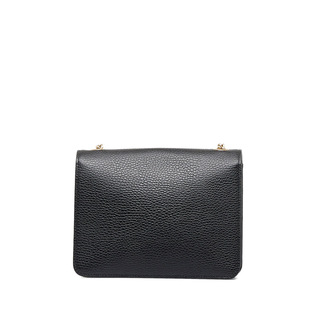 Gucci Interlocking G Small Black Leather
