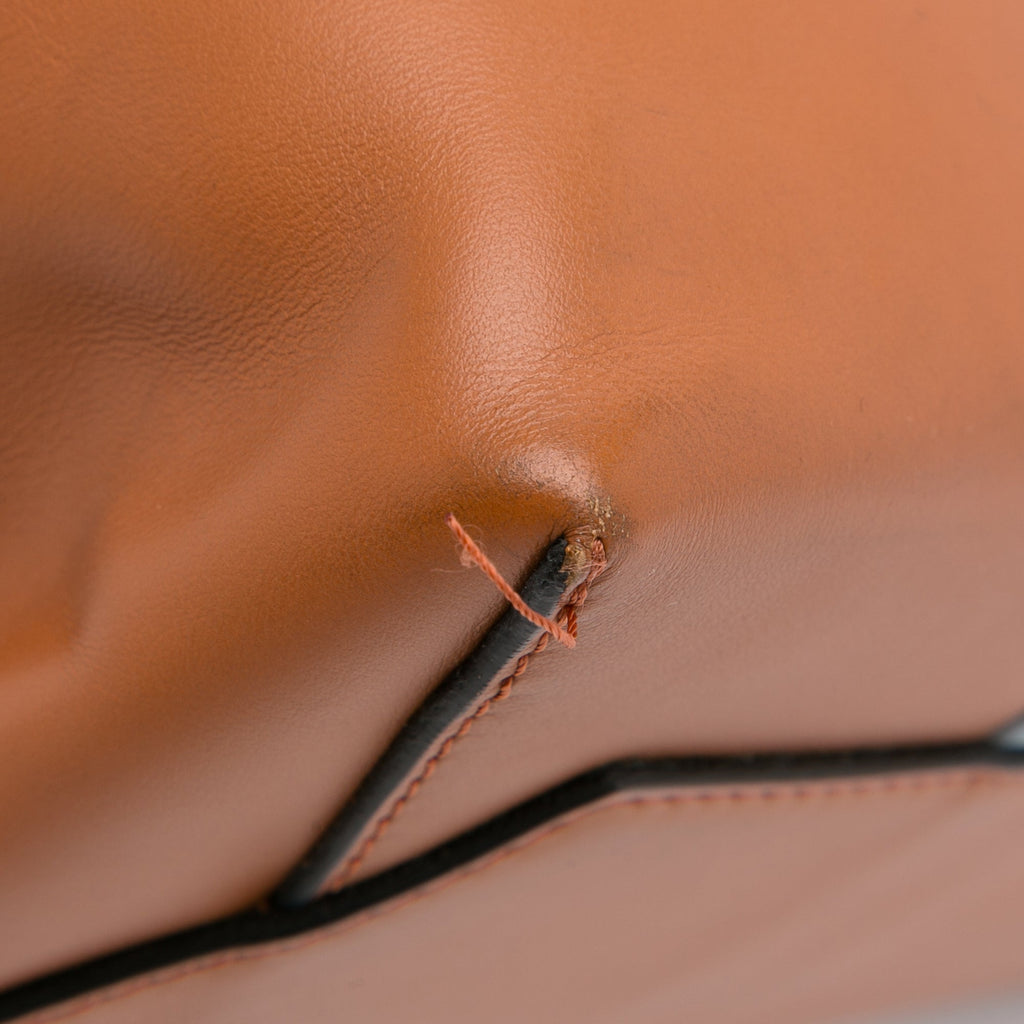 Brown Marni Museo Leather Tote