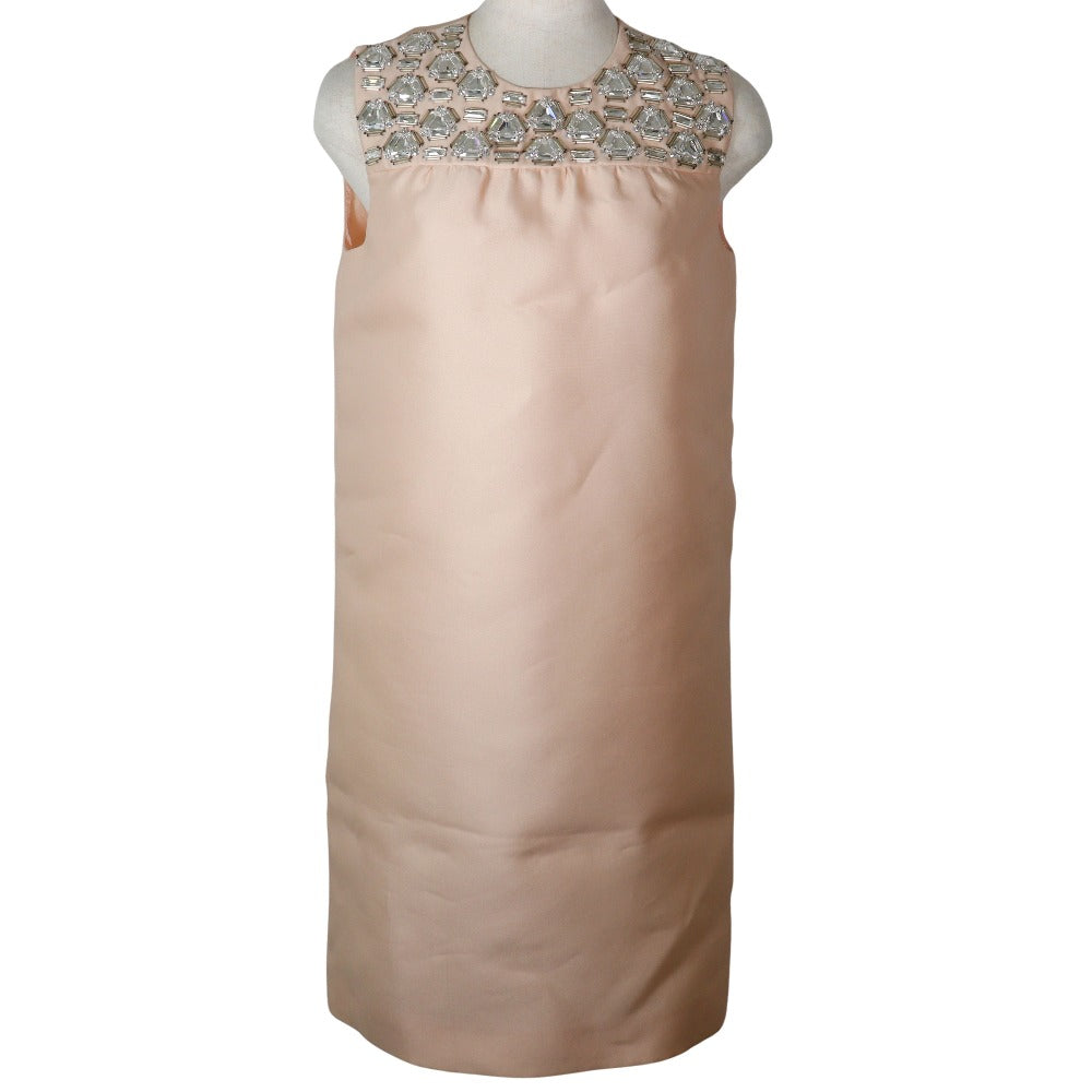 PRADA one piece polyester pink beige Women 36 Used