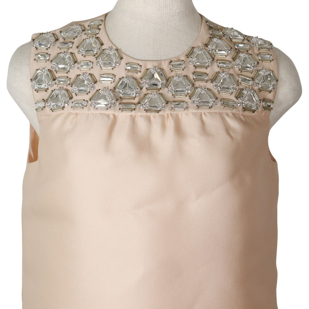 PRADA one piece polyester pink beige Women 36 Used