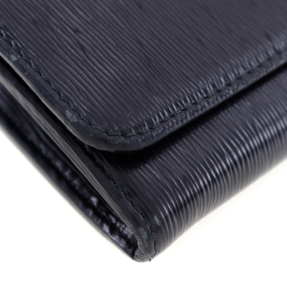 PRADA Long Wallet Purse 1MH132 Safiano black Women Used