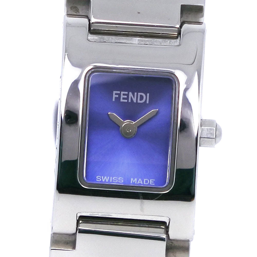 FENDI Watches Quartz 3150L Stainless Steel purple purple dial Women Used