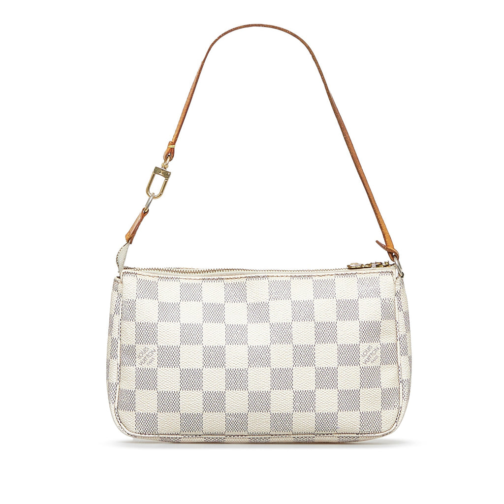 Louis Vuitton Pochette Accessoires Mini Damier Azur Canvas