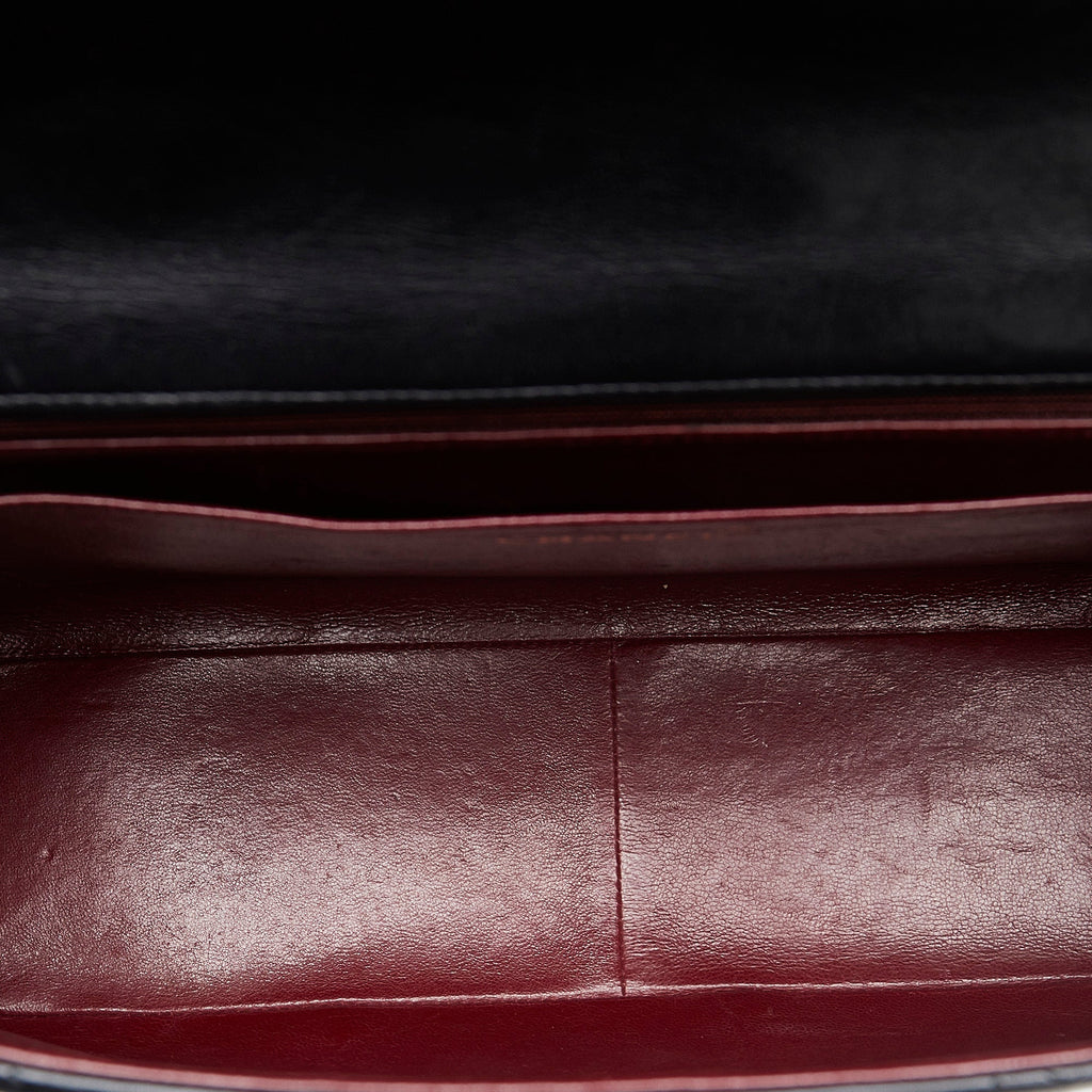 Chanel Classic Single Flap Jumbo Black Lambskin Gold