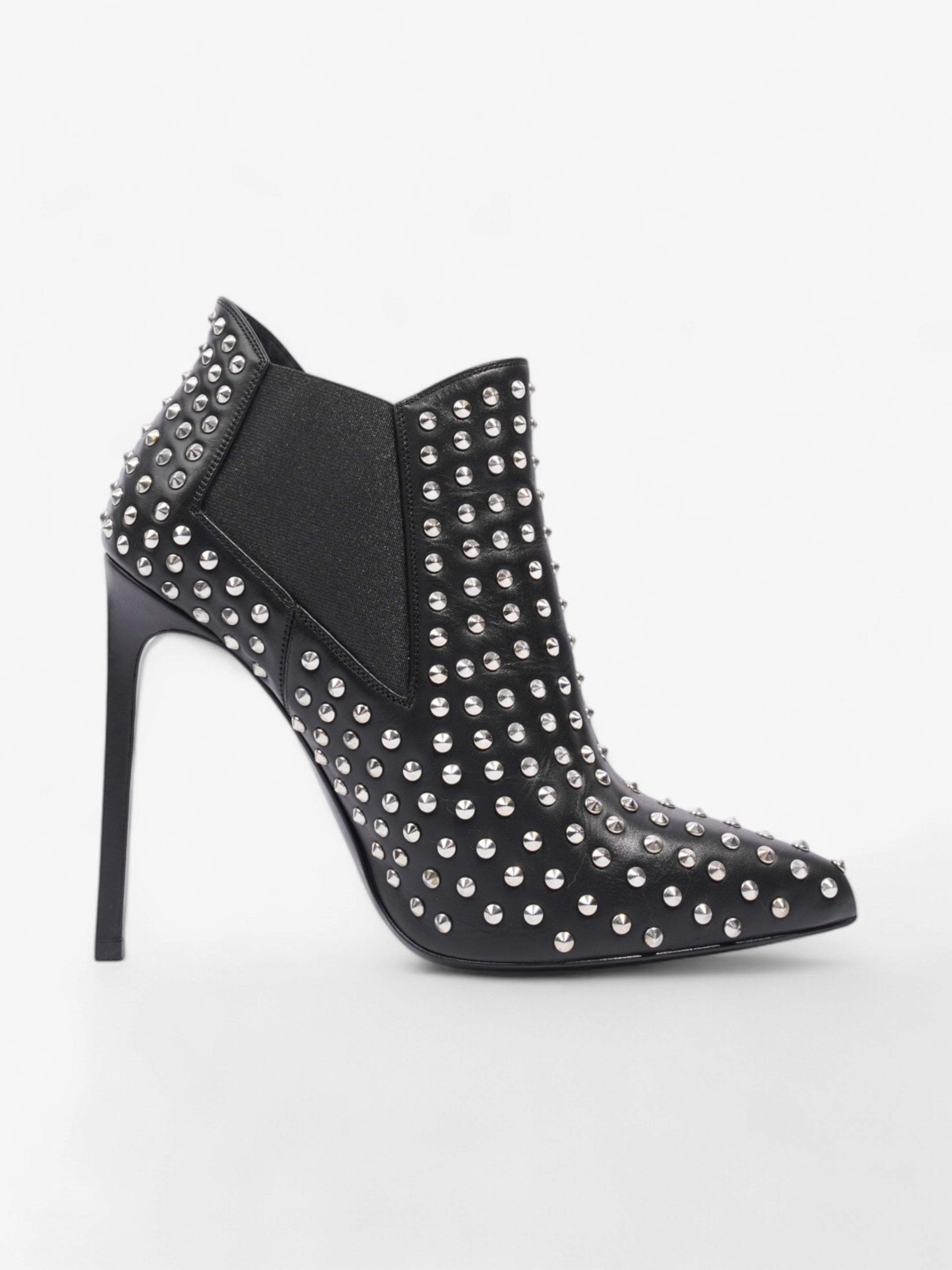 Saint Laurent Paris 110 Black Leather EU 38.5 UK 5.5
