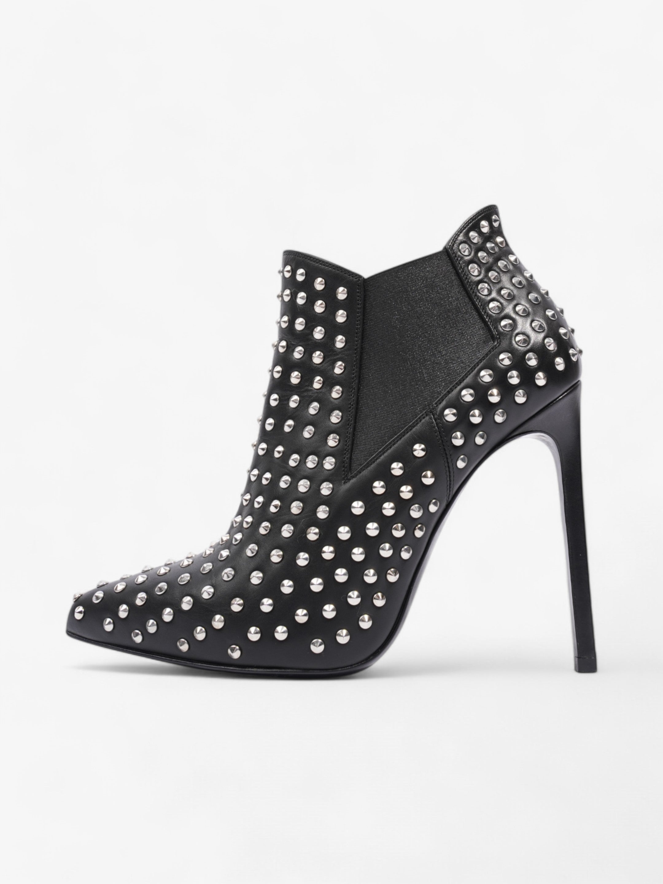 Saint Laurent Paris 110 Black Leather EU 38.5 UK 5.5