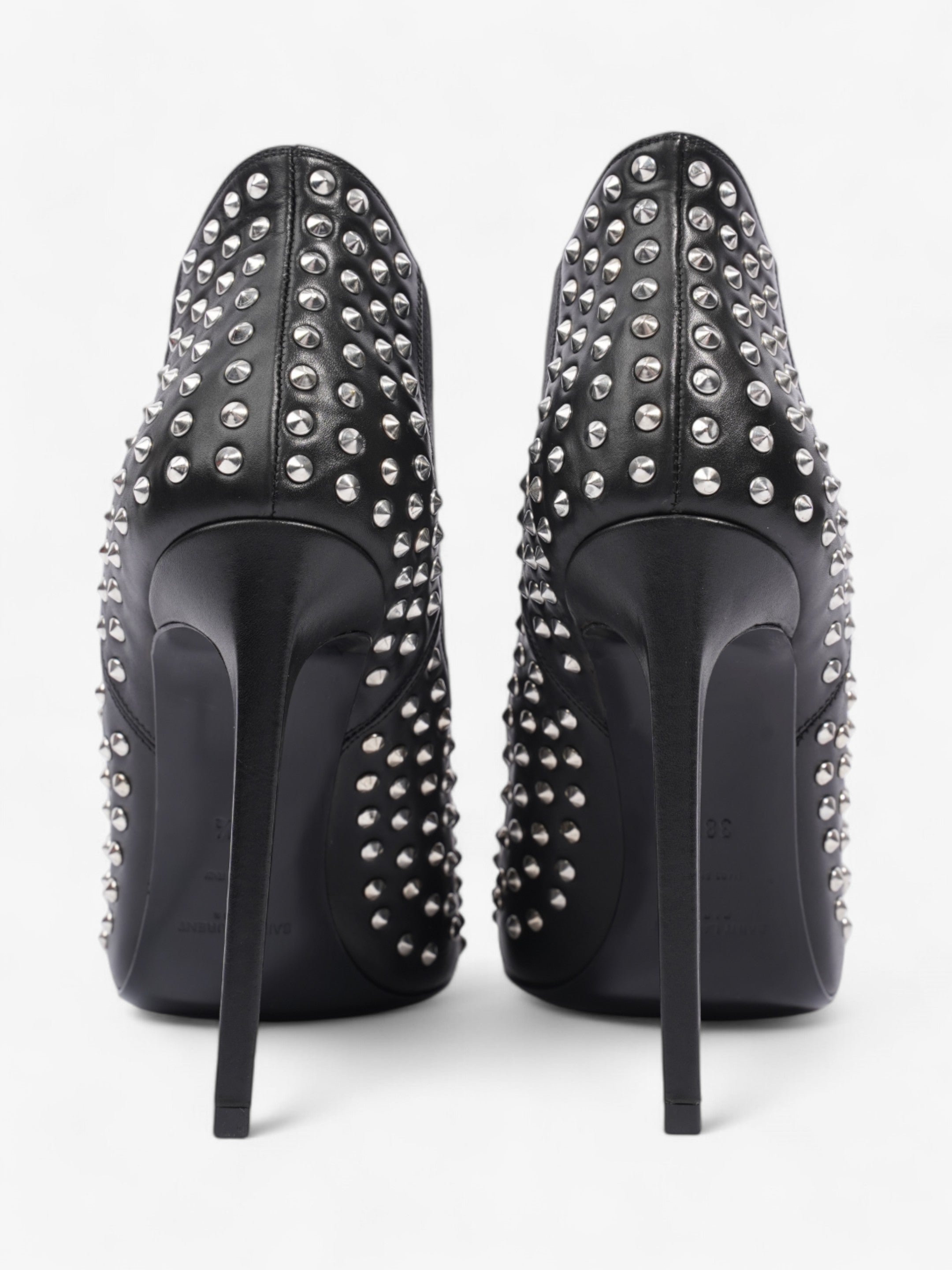 Saint Laurent Paris 110 Black Leather EU 38.5 UK 5.5