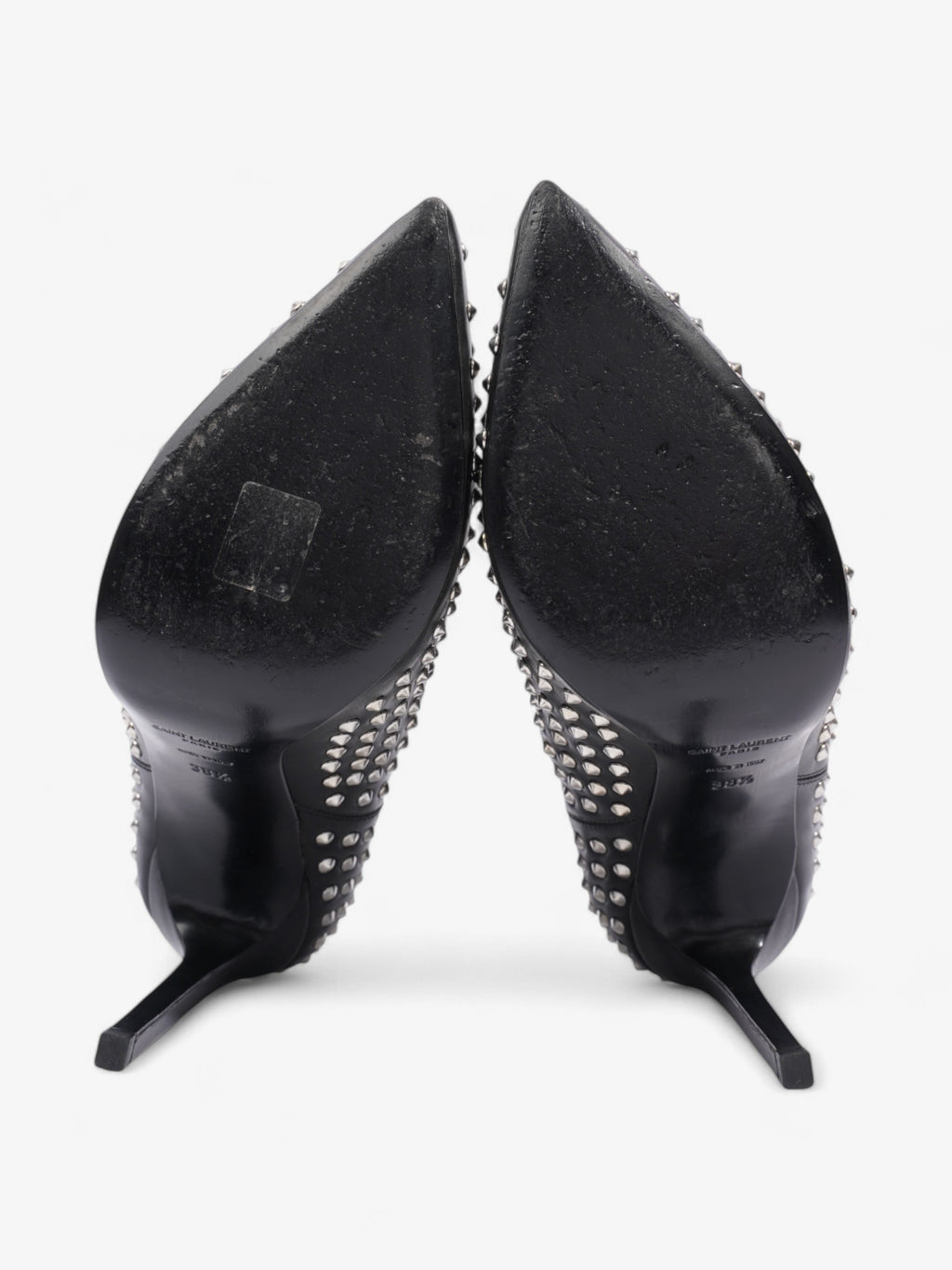 Saint Laurent Paris 110 Black Leather EU 38.5 UK 5.5