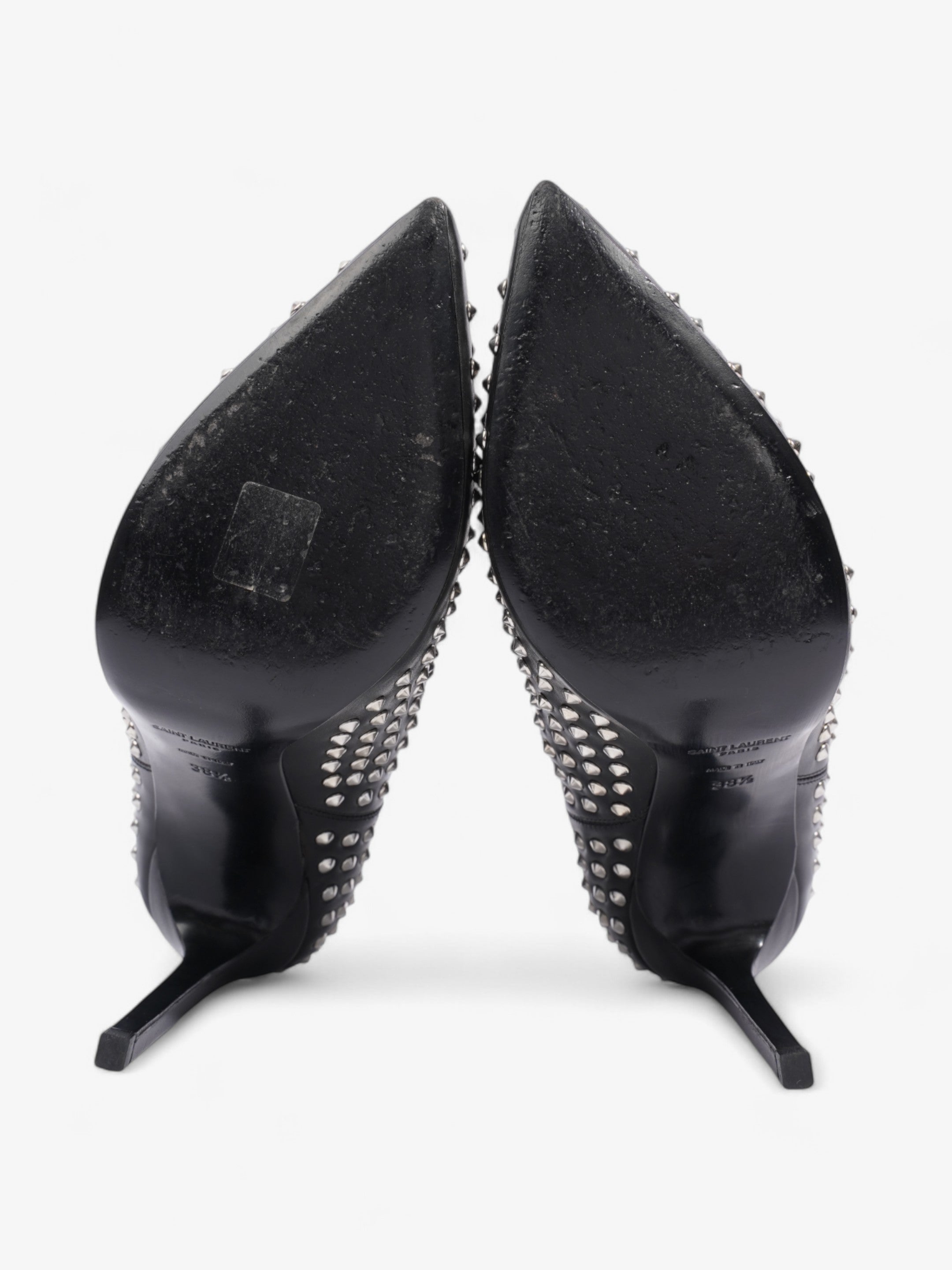Saint Laurent Paris 110 Black Leather EU 38.5 UK 5.5