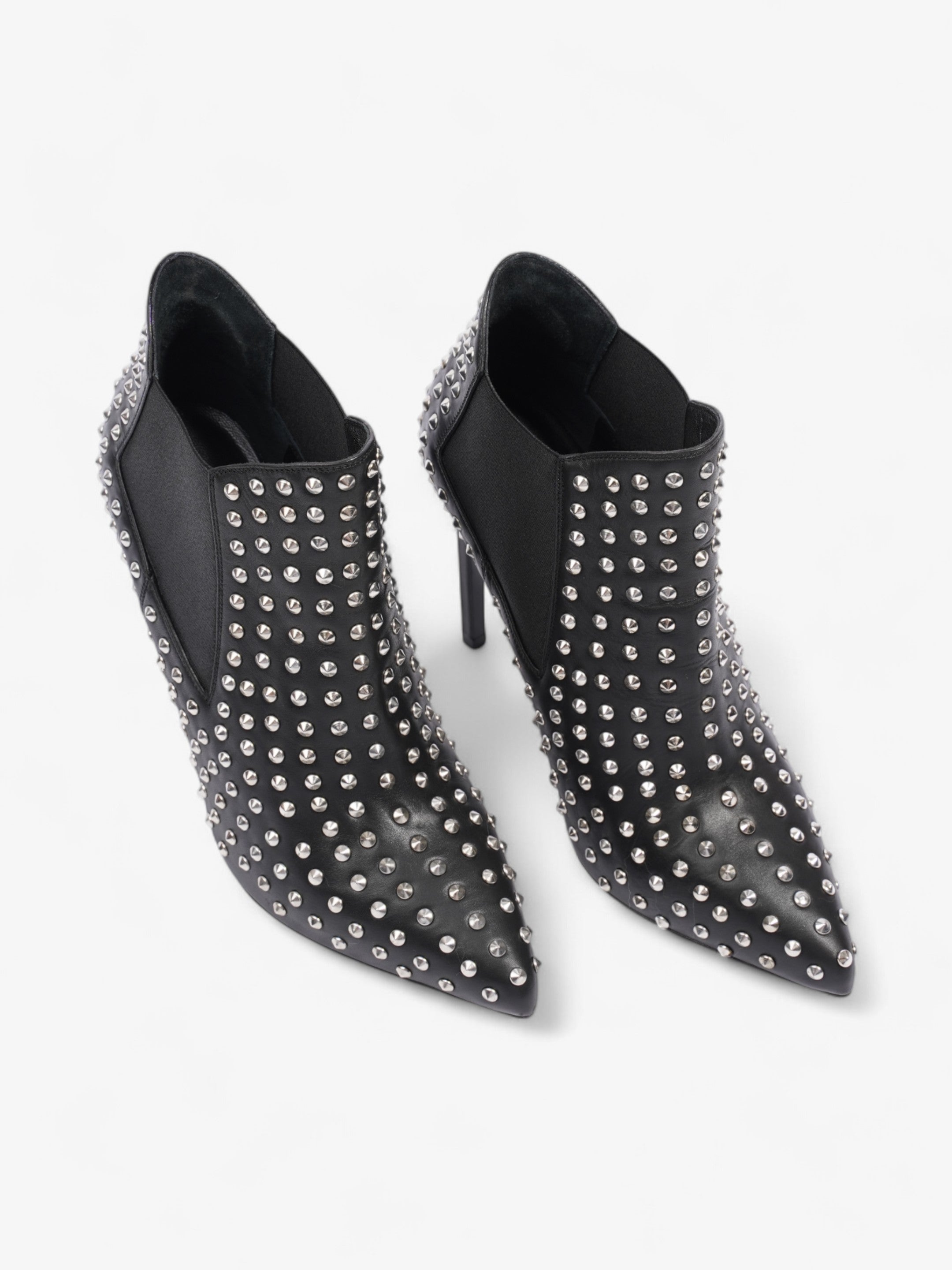 Saint Laurent Paris 110 Black Leather EU 38.5 UK 5.5