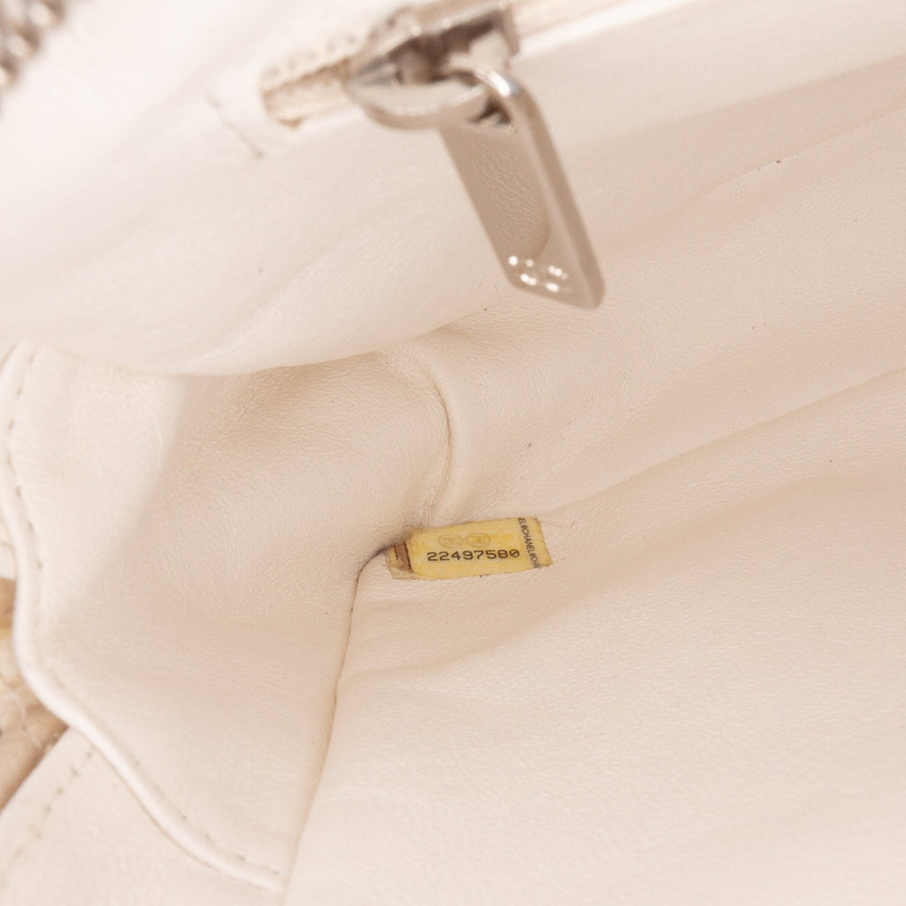 Chanel Small Tweed And Resin Zipped Shopping Bag