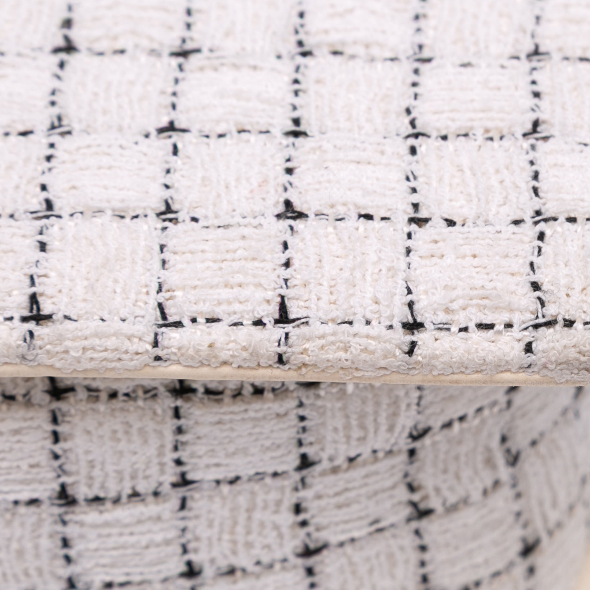 Chanel Small Tweed And Resin Zipped Shopping Bag