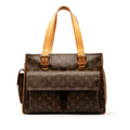 Brown Louis Vuitton Monogram Multipli-Cite Tote Bag