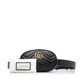 Gucci GG Marmont Belt Bag Black MatelassÃƒÆ’Ã‚Â©
