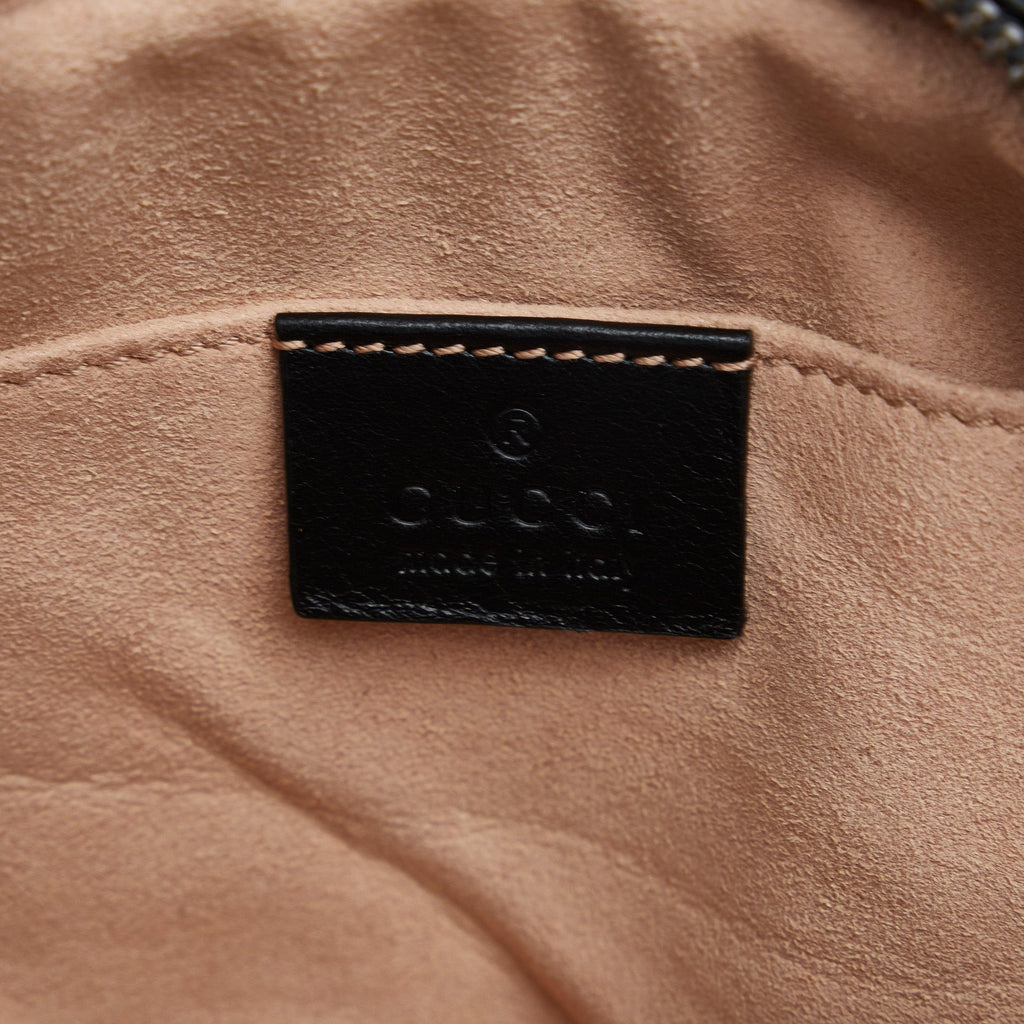 Gucci GG Marmont Belt Bag Black MatelassÃƒÆ’Ã‚Â©