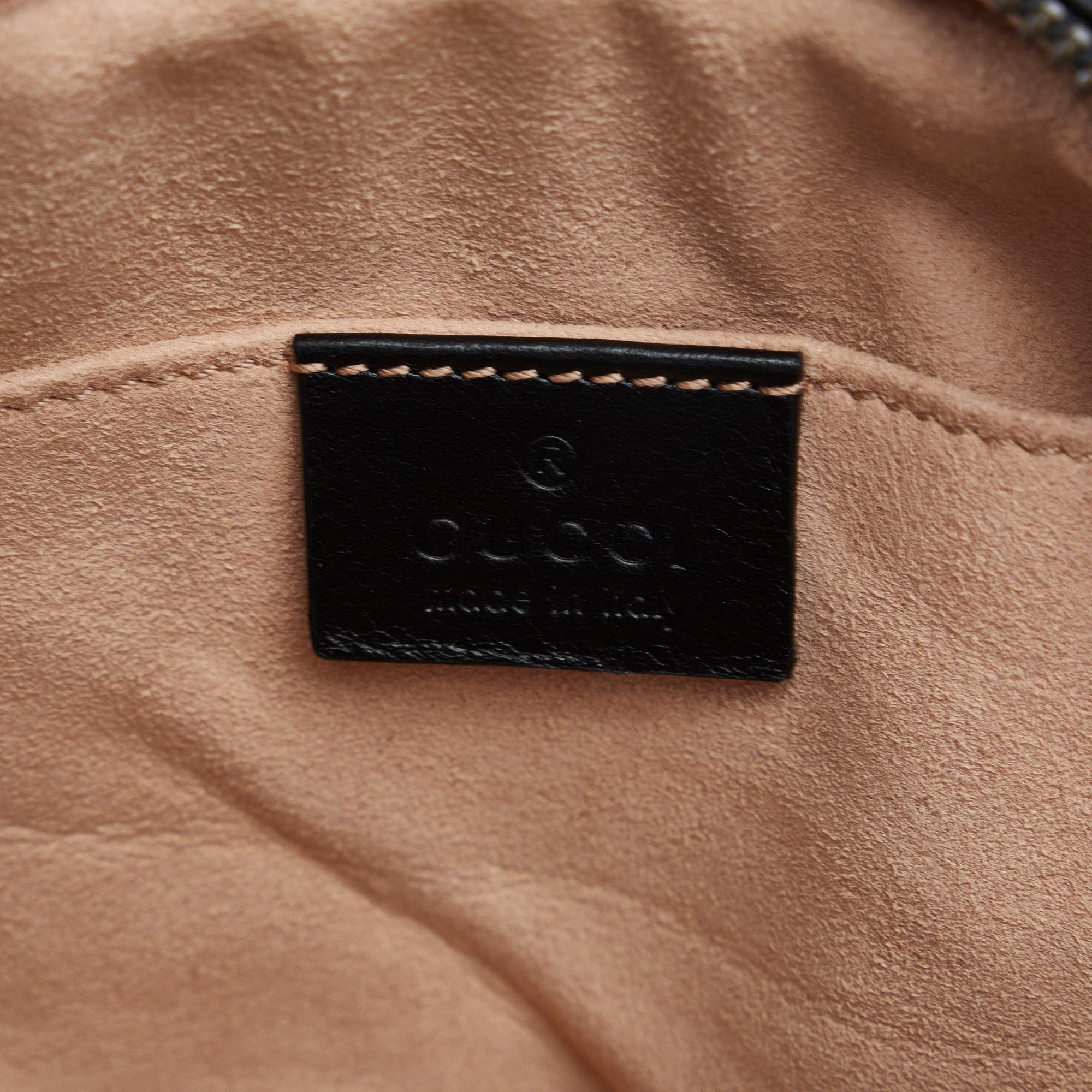 Gucci GG Marmont Belt Bag Black MatelassÃƒÆ’Ã‚Â©