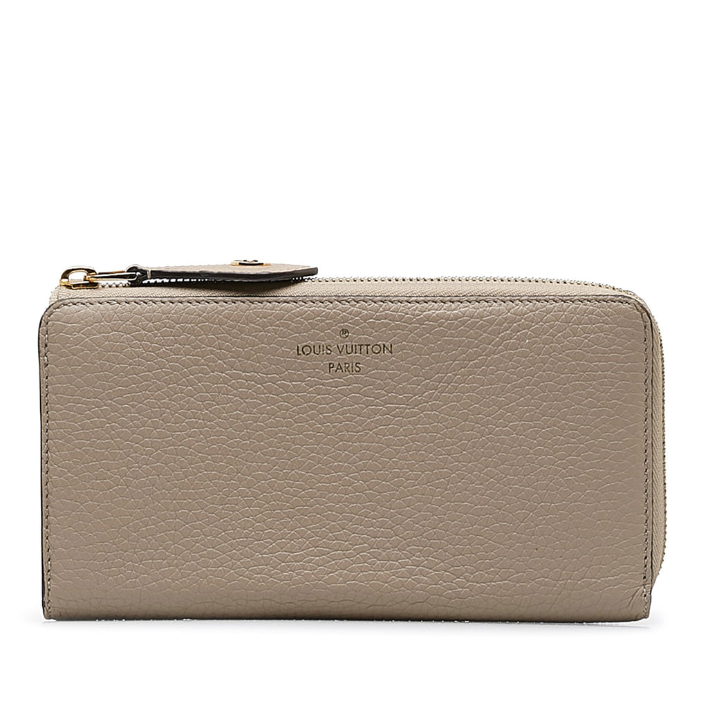 Brown Louis Vuitton Taurillon Comete Wallet