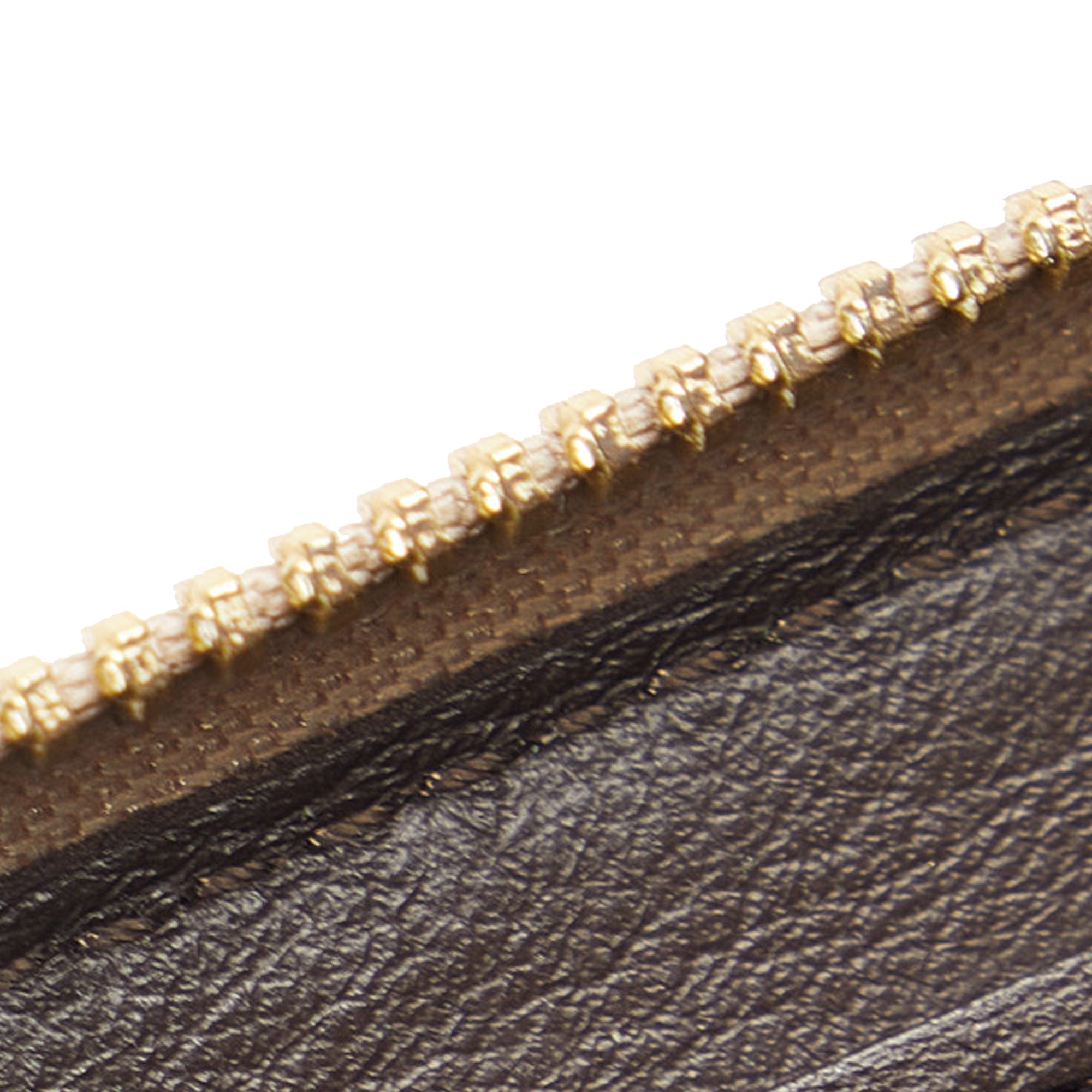 Brown Louis Vuitton Taurillon Comete Wallet