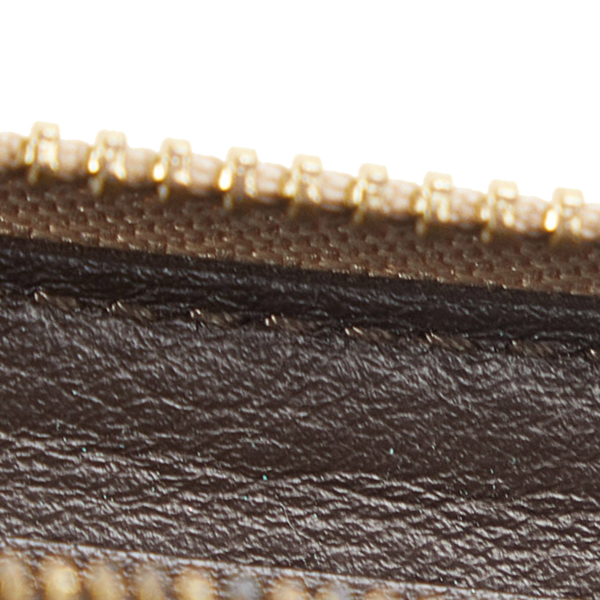 Brown Louis Vuitton Taurillon Comete Wallet