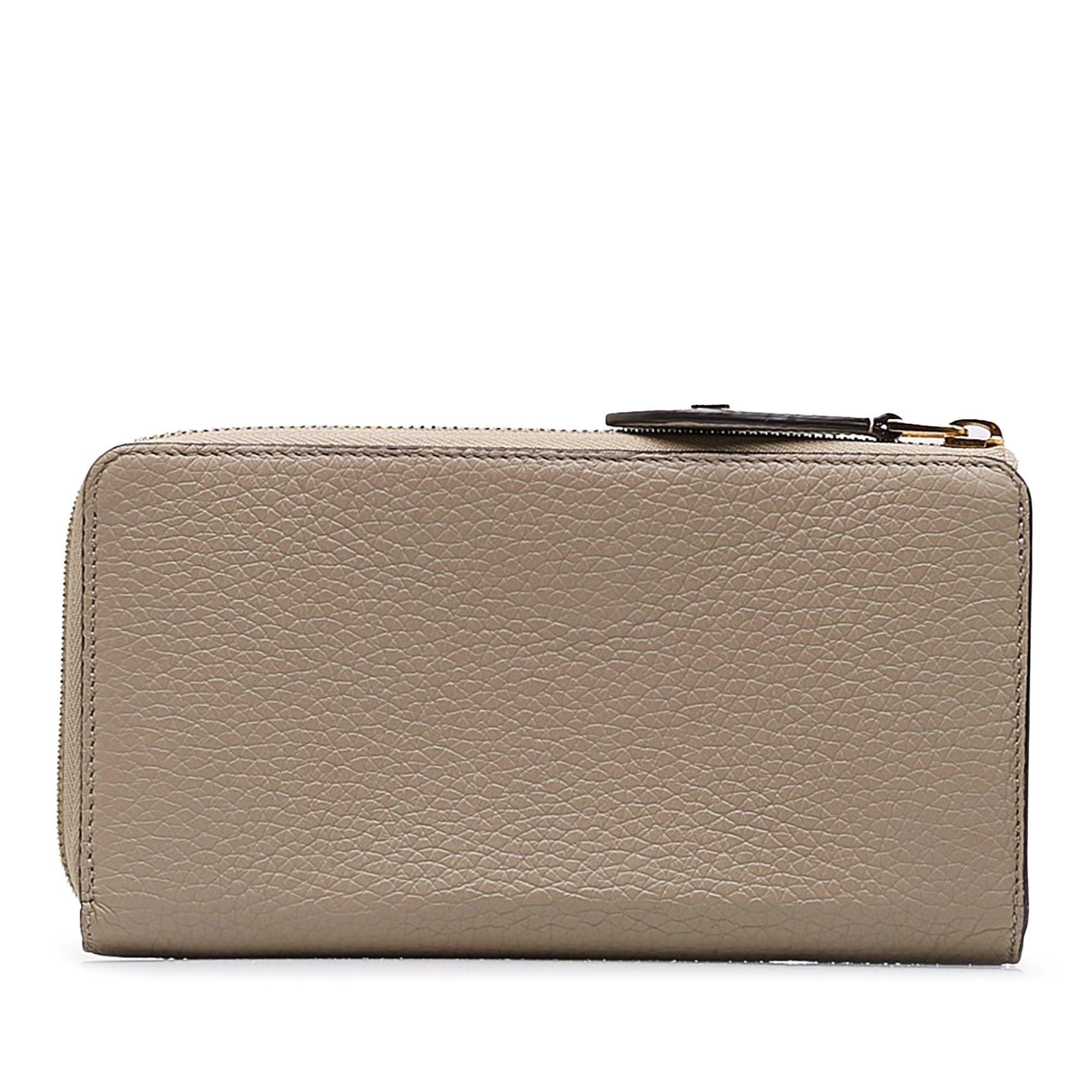 Brown Louis Vuitton Taurillon Comete Wallet