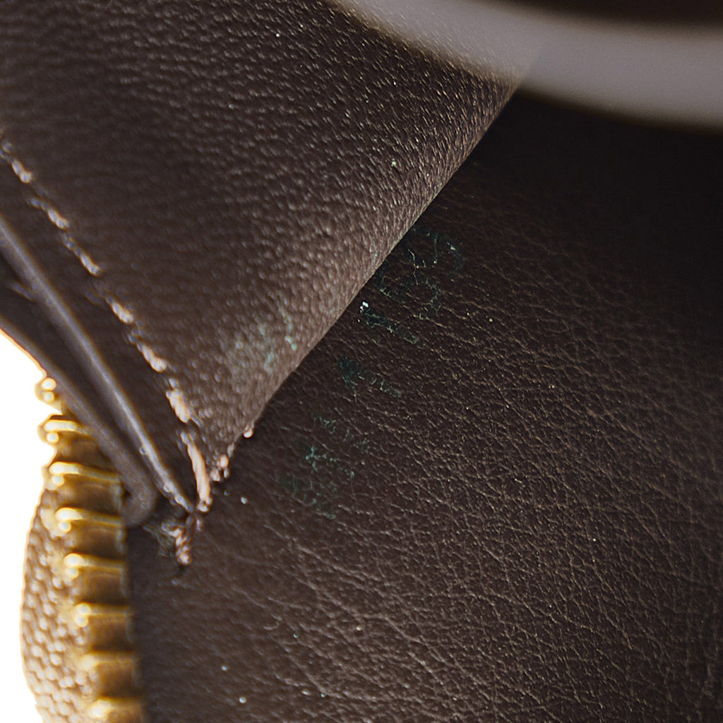 Brown Louis Vuitton Taurillon Comete Wallet