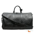Louis Vuitton Monogram Shadow Keepall Bandouliere 50 Bag